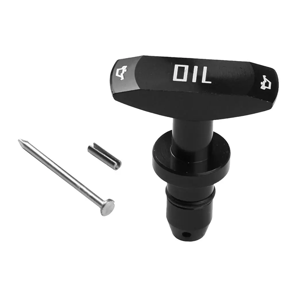 

Oil Dipstick Pull Handle Black Easy Install for Ford 1999-2011 GT V8 GT500 Replacement Engine Accessories