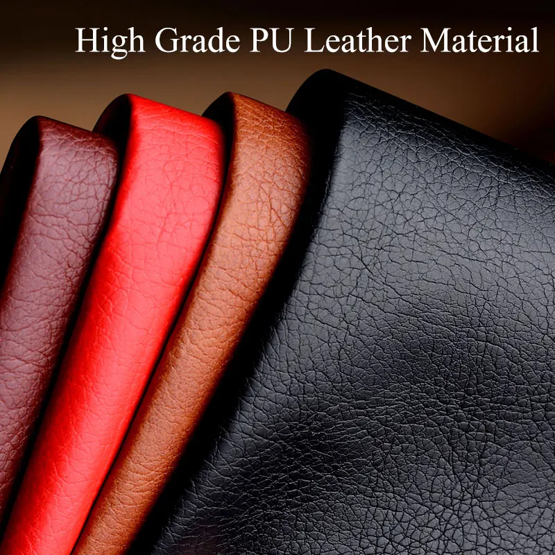 Case For Xiaomi Poco X4 Pro NFC 5G Premium PU Leather Retro Litchi Pattern Slim Fit Back Cover for poco x4 nfc pro phone case |