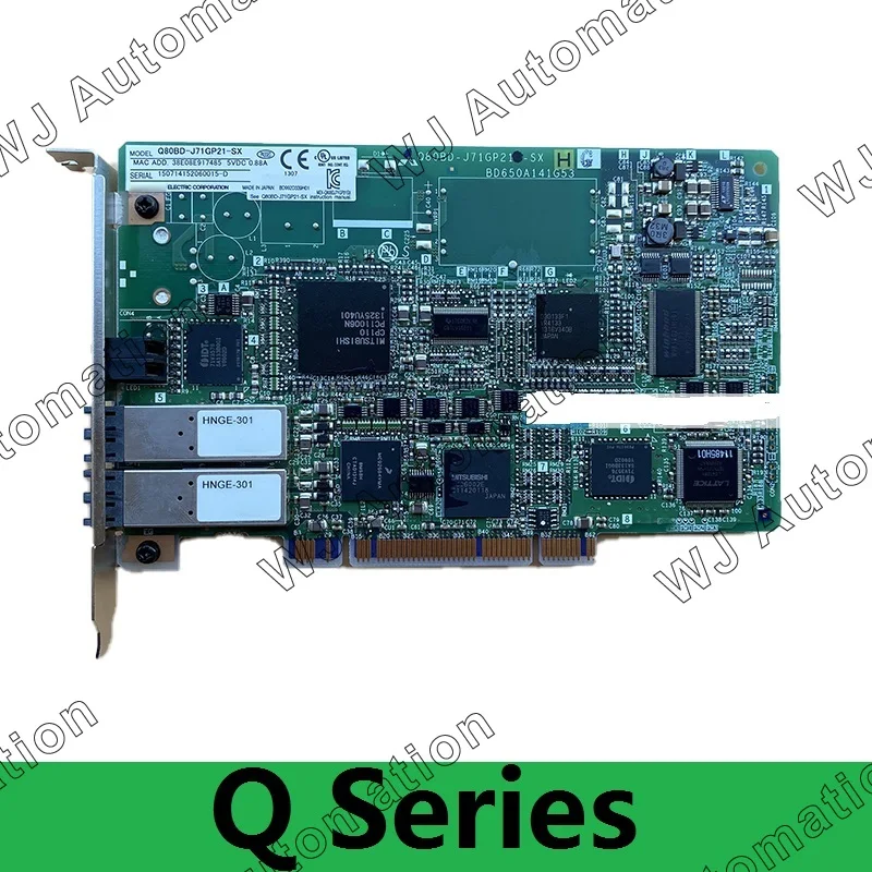 

Q80BD-J71GP21-SX Mitsubishi PLC Industrial Equipment Board Q80bd-j71gp21-sx Optical Fiber Communication Board