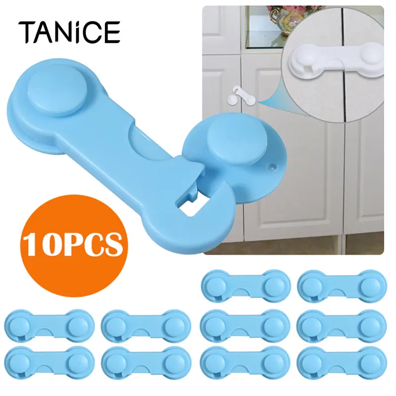 10 шт. пластиковые замки для дверей шкафов и ящиков|Замки| |