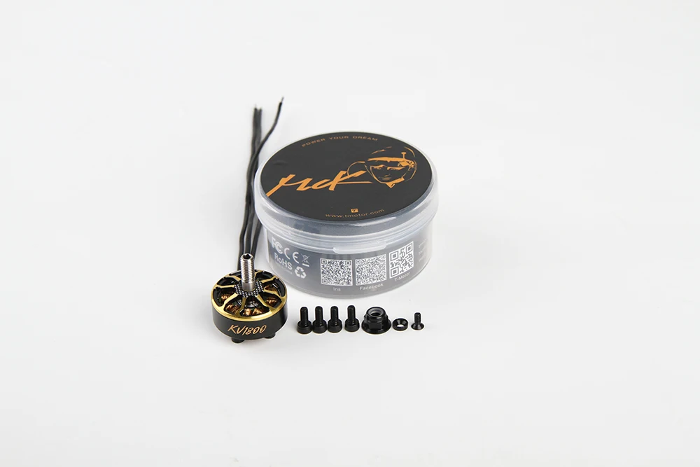 Бесщеточный двигатель MCK 2207 1800KV / 2500KV 4-6S высокая мощность бесщеточный мотор для