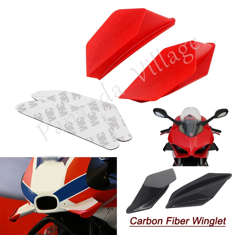 Универсальные пластиковые динамические Winglets для мотоциклов Kawasaki Honda CBR1000RR Yamaha