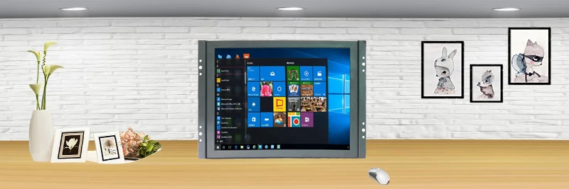 ZHIXIANDA открытый промышленный монитор 8 дюймов 1024*768 с AV/BNC/VGA/HDMI/USB интерфейсом