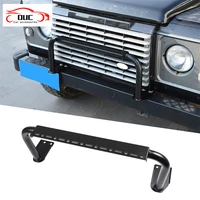 for land rover defender 90 110 130 2004 2019 stainless steel black car front bumper anti collision protection bar auto accessory