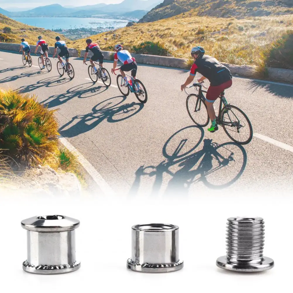 Wear-resistant Silver Bicycle Chainring Bolt Screw for Road Mountain Bike |