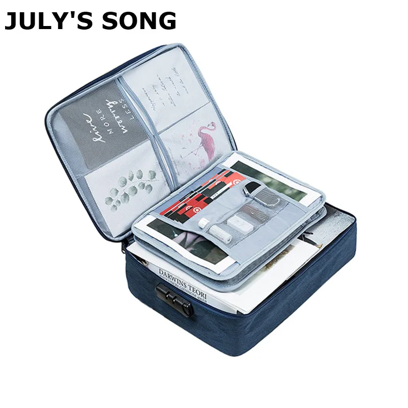 Вместительная Сумка для документов креативная многофункциональная папка файлов