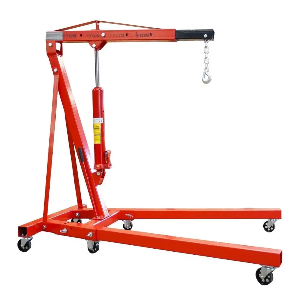 

Engine Crane Equipment 2 Tons Fold Manual Movable Engine Parallel Hanger Lifting Machine Auto Repairing Engine Lifting Tools