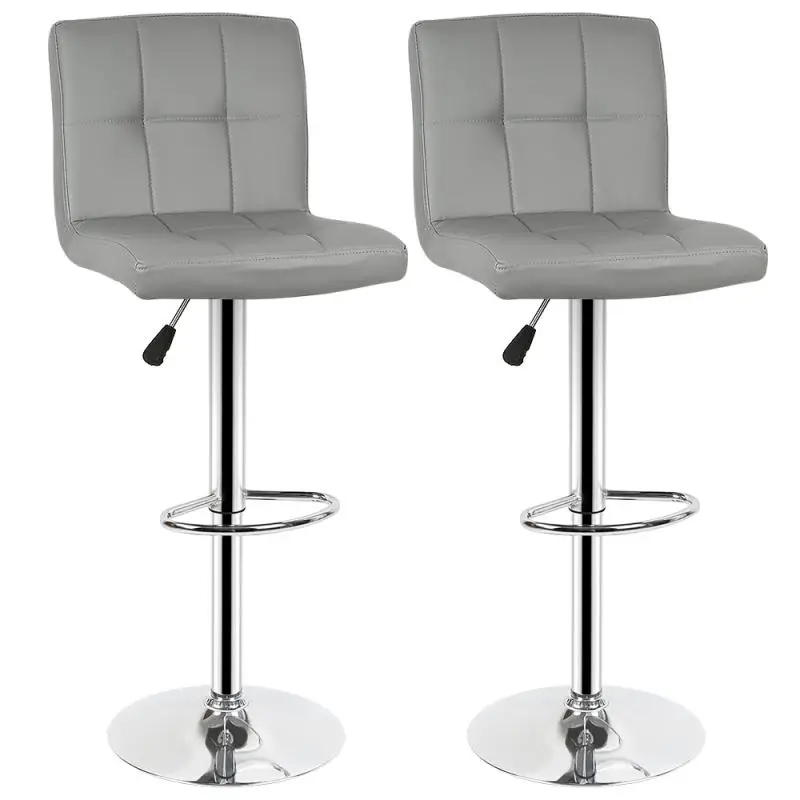 

Барные стулья 1 пара, современные регулируемые барные стулья, подушка для коммерческой мебели, офисные стулья без подлокотников, HWC