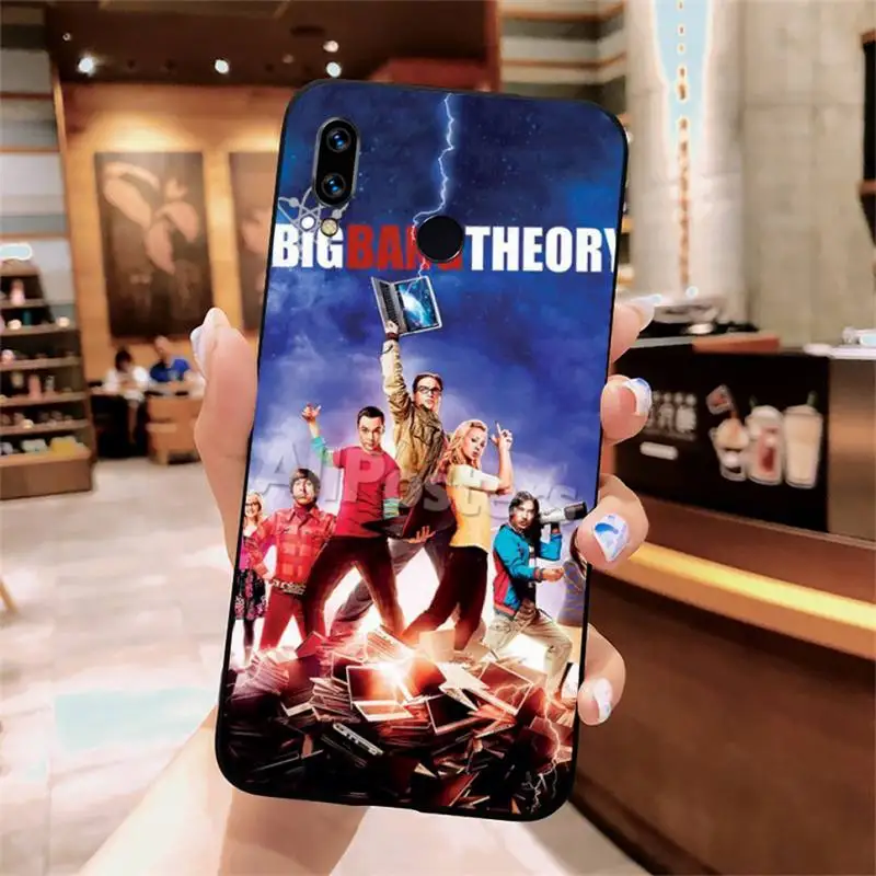 

Bazinga The Big Bang Theory Phone Case For Xiaomi Redmi note 7 8 9 t k30 max3 9 s 10 pro lite