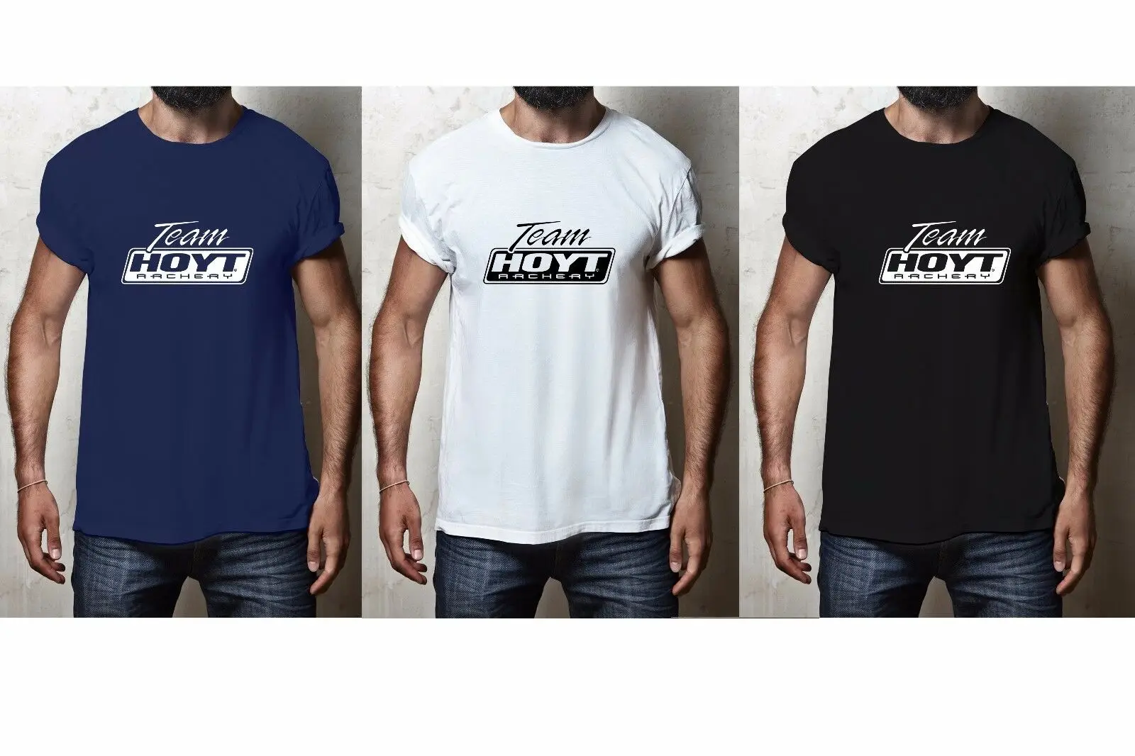 Новая команда Hoyt футболка стрельба из лука охота соединение лук Охотник Pro Арчер