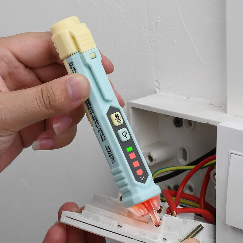 Бесконтактный детектор напряжения переменного тока HABOTEST HT90 ручка тестер со