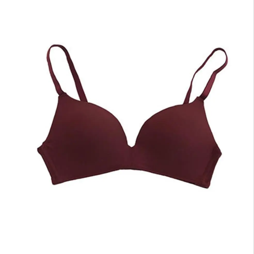 

Seamless Bras for Women Push Up Bras No Wire Brassiere A B Cup Underwear Sexy Bra Three Quarters(3/4 Cup) Lingerie