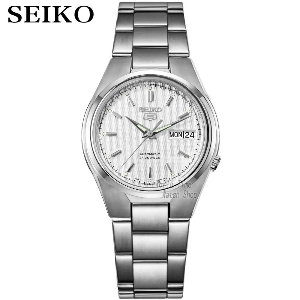 

seiko watch men 5 automatic watch top brand luxury Sport men watch set waterproof mechanical military watch relogio masculinoSNK