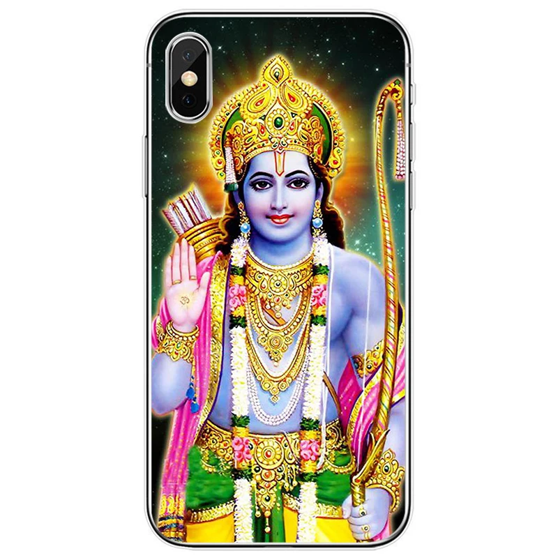Силиконовый чехол для телефона с индийским god Lord Krishna iphone 11 Pro MAX 5 6 7 8 9 10 X XS XR XSMAX Plus