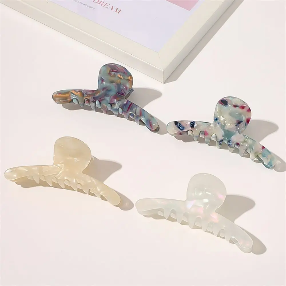 

Fashion Acetate Hair Clips Simple Claw Hair Styling Barrettes Headwear Girls Hairpins Crab Women Hair Clamp Hair Accessories