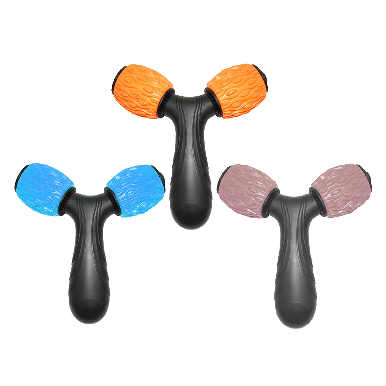 

3D роликовый массажер для лица и всего тела, v-образный распрямитель мышц, для фитнеса и йоги