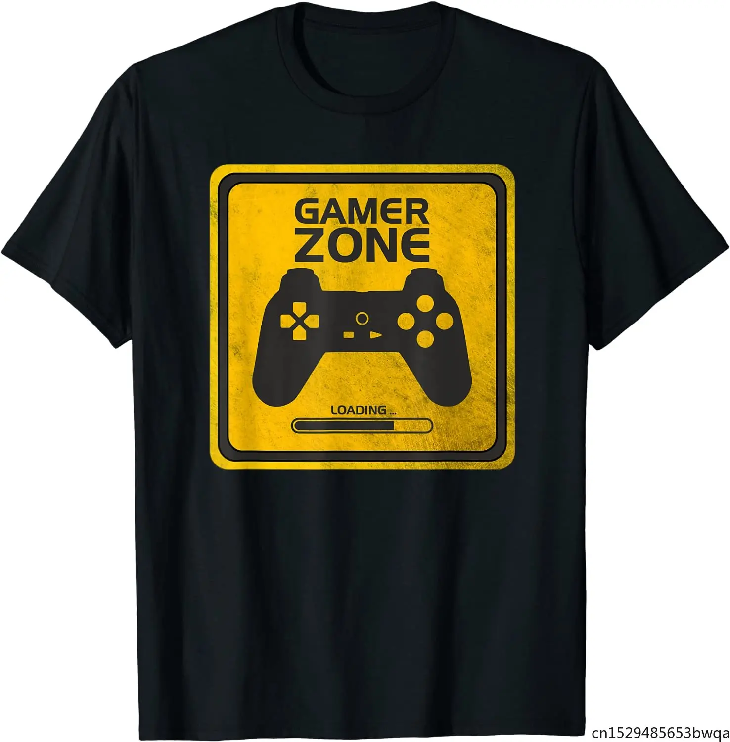 

Funny Gaming Sign Gamer Zone Loading Cool Video Game T-Shirt Unisex Tee