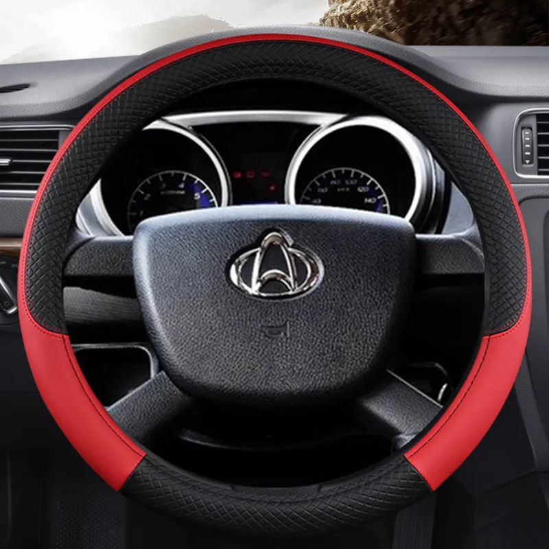 

car accessories car accessories interior decoration C5 W203 A5 3008 e91 V70 Car Steering Wheel Cover Fit For Most Cars Styling