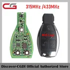 CG CGDI MB ключ для Mercedes-Benz CG Smart Remote Key 315 МГц433 МГц Поддержка всех FBS3 Smart Remote Key можно использовать повторно