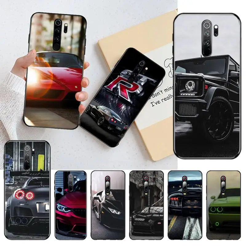 Мягкий силиконовый черный чехол для Redmi Note 8 8A 7 6 6A 5 5A 4 4X 4A Go Pro Plus Prime | Мобильные