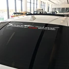 Наклейки на лобовое стекло автомобиля Skoda Octavia, виниловые наклейки, Светоотражающие украшения из ПВХ, аксессуары для стайлинга автомобилей