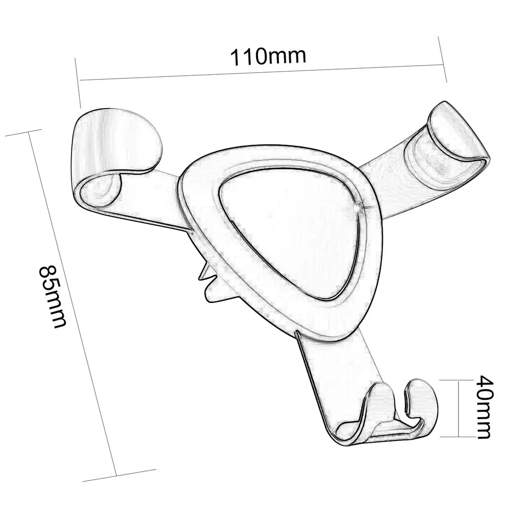 Держатель для телефона с поворотом на 360 градусов универсальная подставка