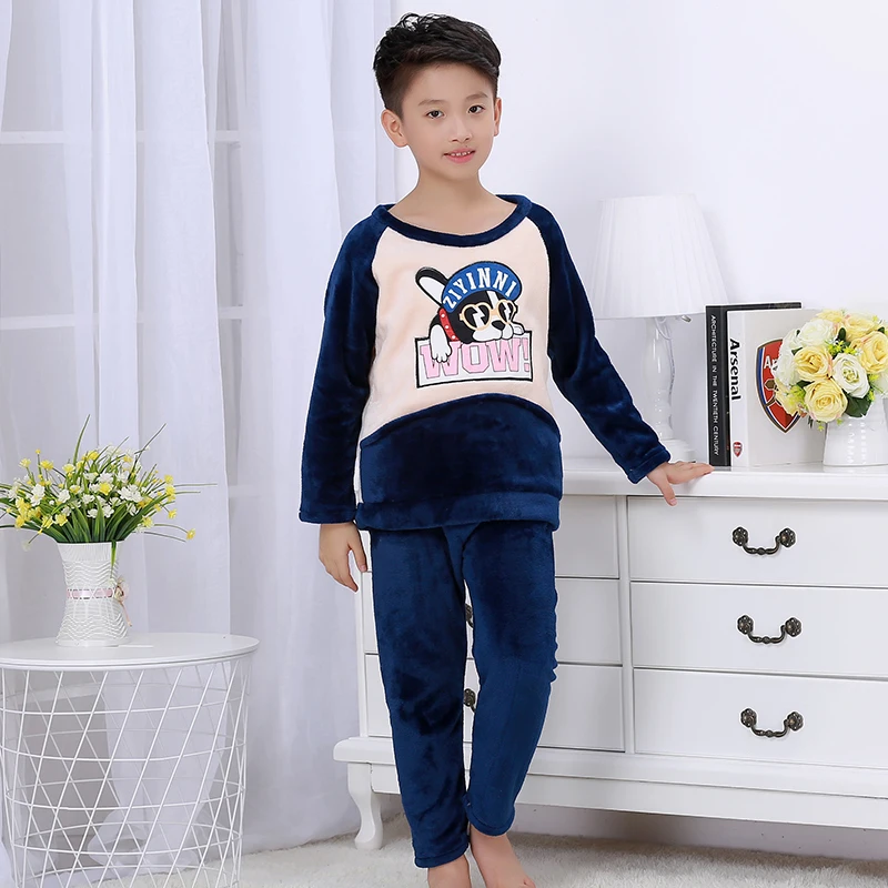 model 14 Лидер продаж; детские пижамы из кораллового флиса; домашняя одежда для мальчиков и девочек; Зимние Детские флисовые пижамы; теплая фланелевая одежда для сна; домашняя одежда; XIN552 - Цвет: model 14