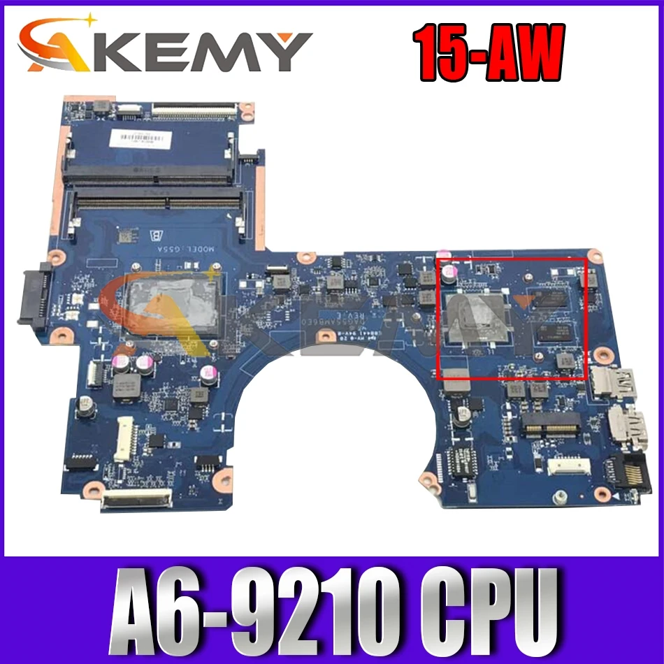 

Материнская плата Q171 для ноутбука HP 15-AW DAG55AMB6E0 AM9210 216-0864032 DDR3, материнская плата для ноутбука, полный тест, 100% работа