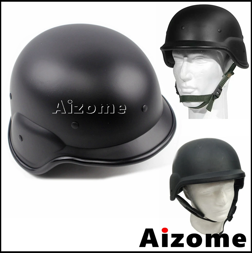 Матовый черный Универсальный мотоциклетный шлем Байкерский уличный для