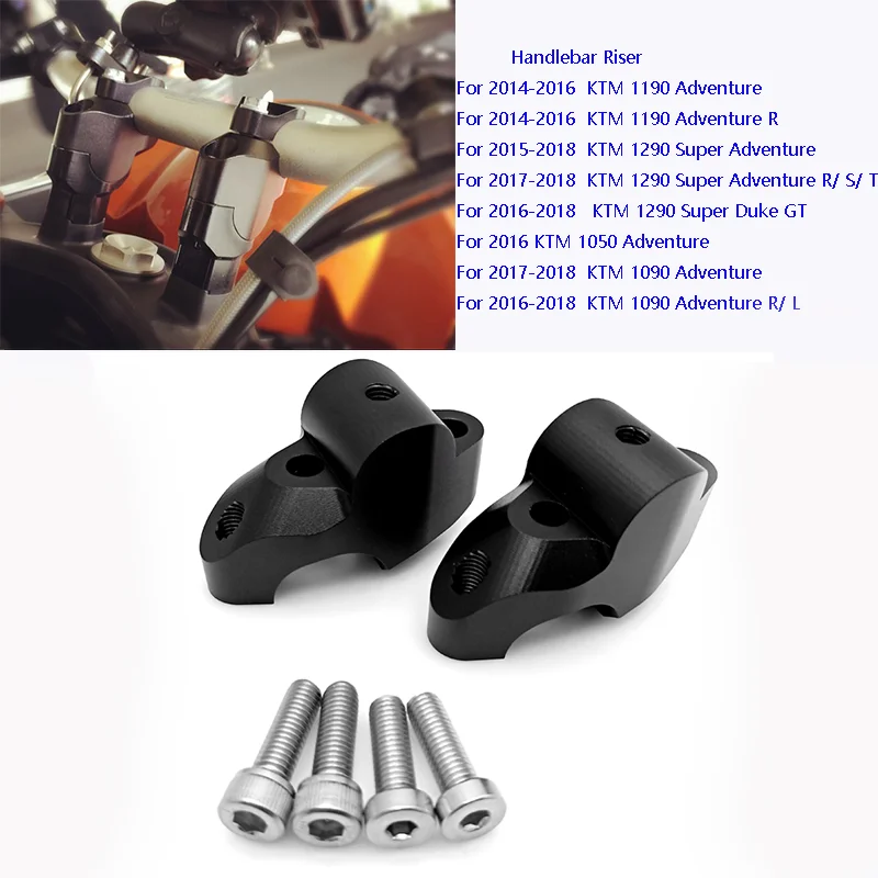 Крепление на руль мотоцикла для KTM 1290 Super Adventure Duke GT R/S/T 2017 2018 1090 2014-2016 1050 dventure |