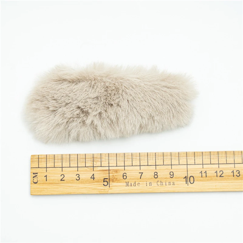 

Winter Plush Hair Clip Faux Rabbit Fur Hairpin Girls Furry Hair Barrettes Candy Color Sweet Hairgrip Korean Hair Accessories