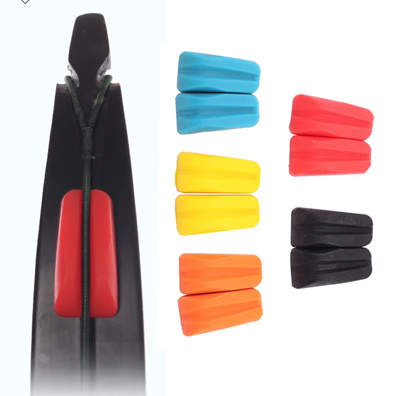 2 шт. Рекурсивный лук для стрельбы из лука мягкий резиновый демпфер с вибрацией