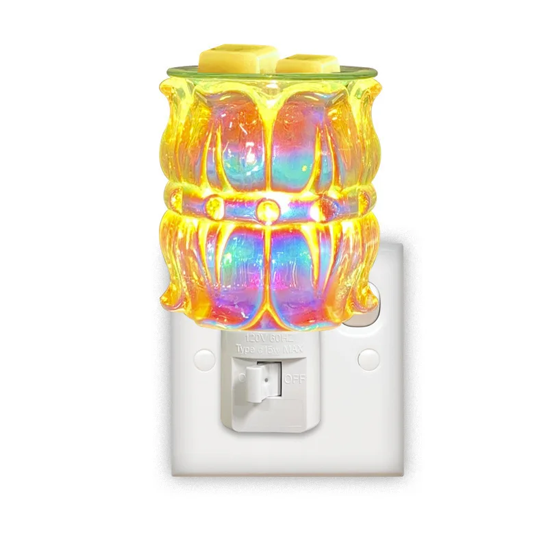 Электрический подогреватель свечи стеклянный обогреватель ароматов для