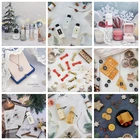 Рождественский фон для фотосъемки, реквизит, инструменты для фотосъемки, домашний интерьерный фон, фотостудия 3D 57*42 см елка рождество