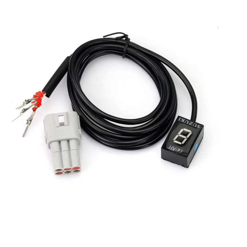 

Индикатор положения шестерни для SUZUKI дисплей положения шестерни датчик переключения передач мотоцикл ЖК-дисплей 1-6 уровень Plug & Play индикатор передачи