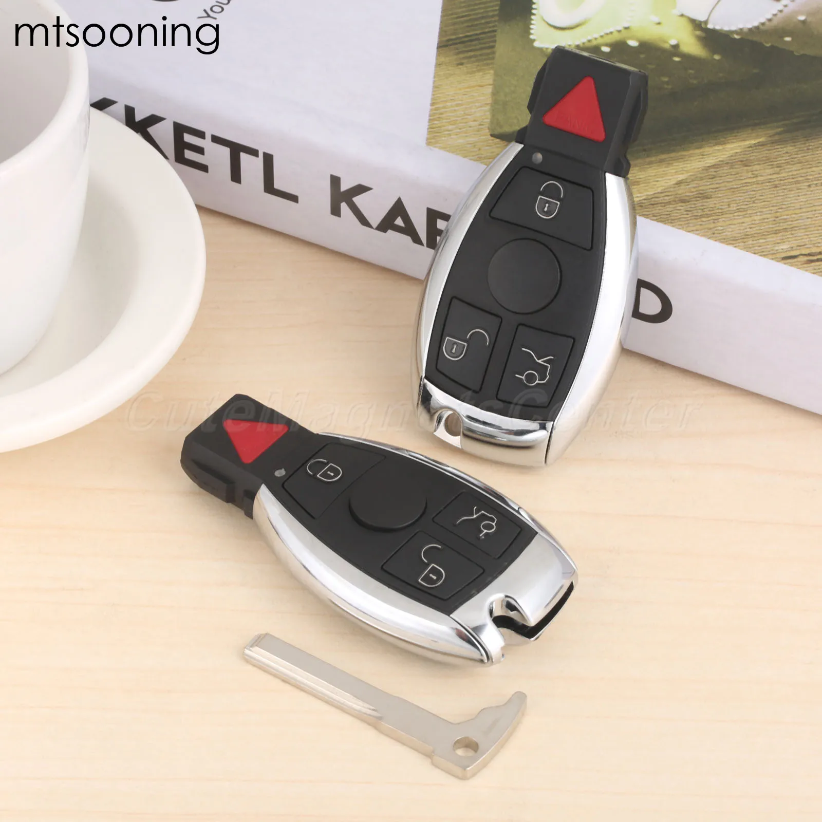 Mtsooning 2 шт. Автомобильный Дистанционный ключ 4 кнопки 315 МГц IYZ3312 для Mercedes Benz A B C G R M
