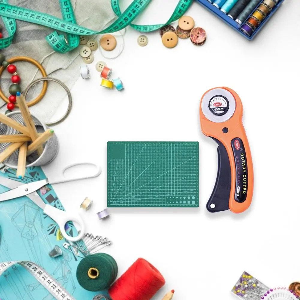 Набор вращающихся режущих инструментов для шитья швейные лезвия выстегивания