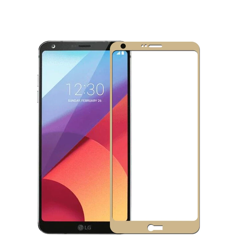 Lovekiss 9H закаленное стекло полное покрытие для LG K8 K10 2017 2016 V20 G6 H870 K350N X240 K420 K430 X400 M250N