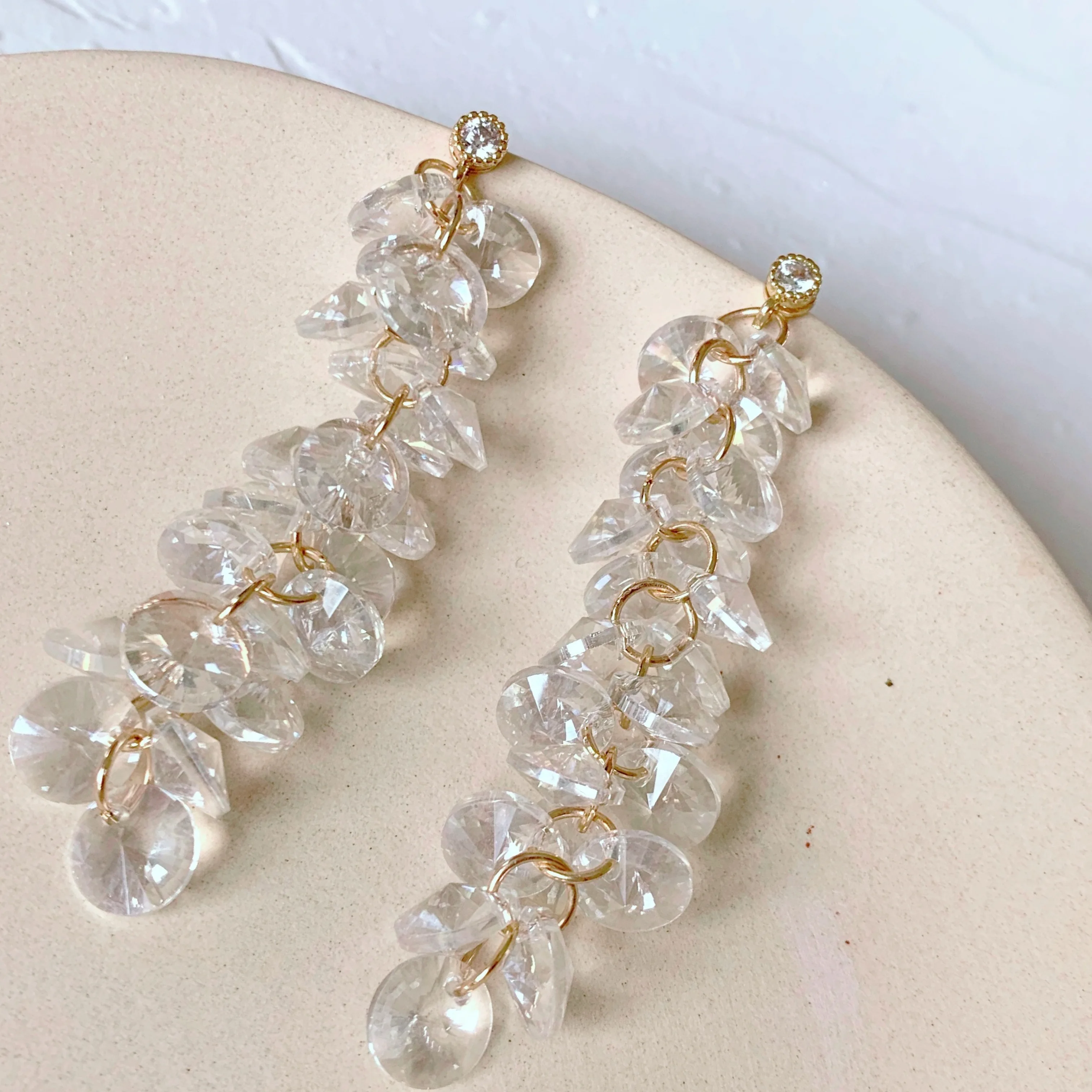 Neatear 2019 длинные корейские женские темпераментные простые Кристальные Роскошные