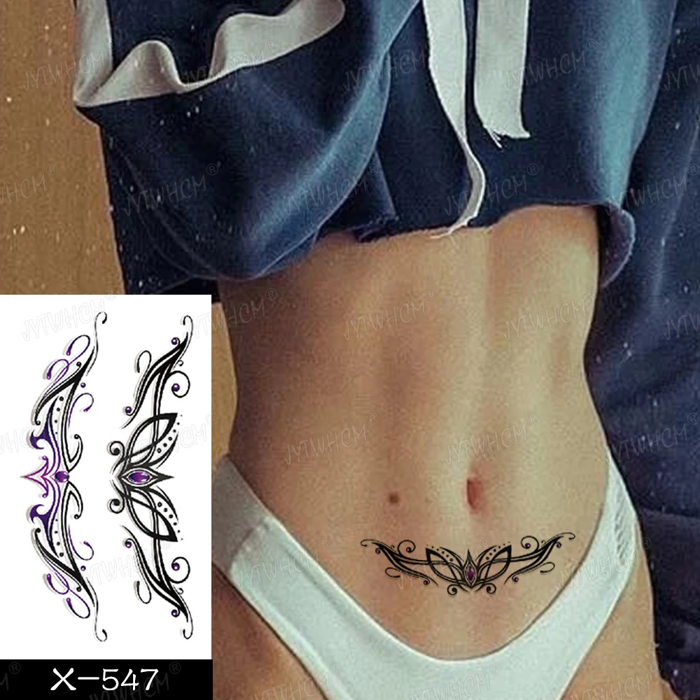 Временные татуировки наклейка крутая переводная татуировка Бабочка любовь