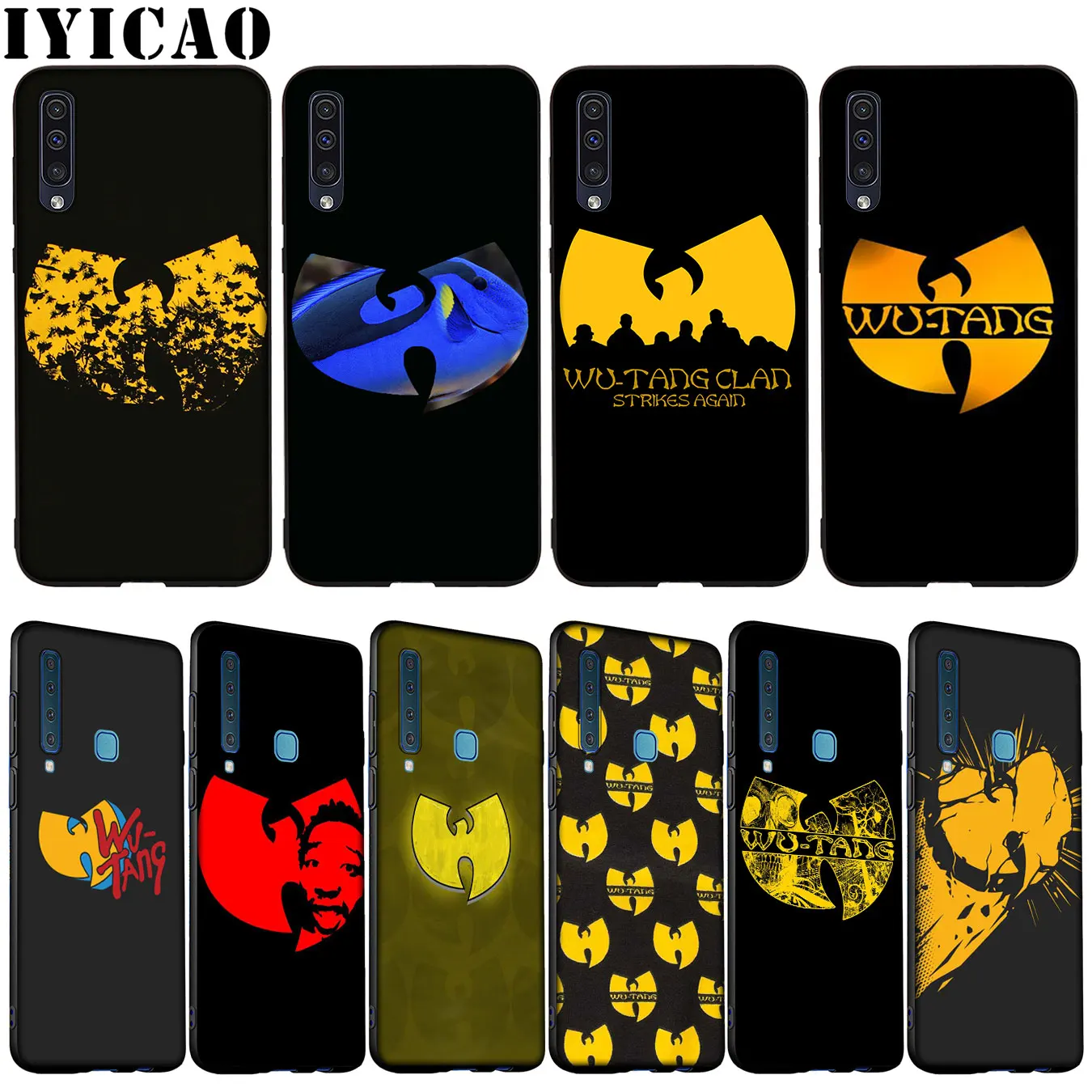 Мягкий силиконовый чехол IYICAO Wu Tang Clan для Samsung Galaxy A70 A60 A50 A40 A30 A20 A10 M10 M20 M30 M40 A20E