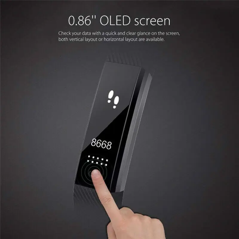 Смарт FIT BIT Bluetooth сердечного ритма кровяное давление фитнес-трекер часы ID115
