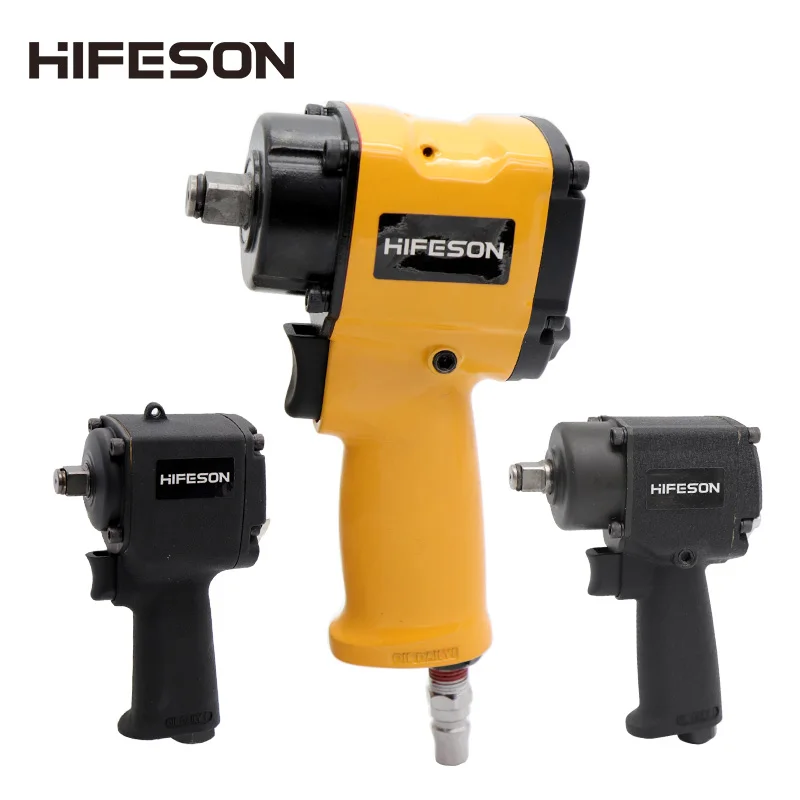 

HIFESON 1/2 Air Wrench High Quality Mini Pneumatic Impact Wrench Car Repairing Impact Wrench Tools Auto Spanners