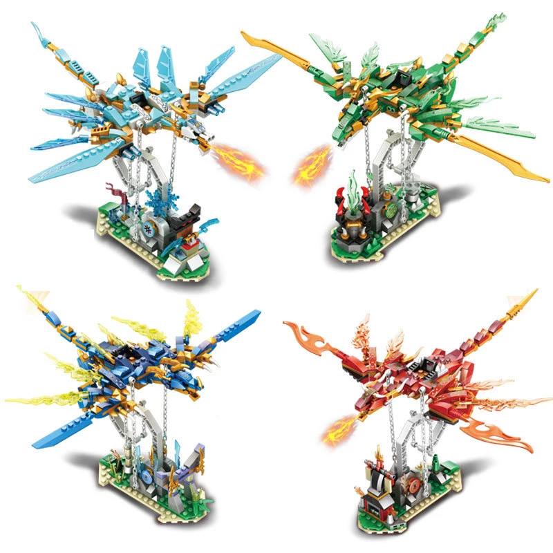 

Ninjago Tensegrity Hanging Blocks, 4 Colors, Dragon Knight, Hanging Blocks, Anti-Gravity, Kai jay, Zero, Children's Toys