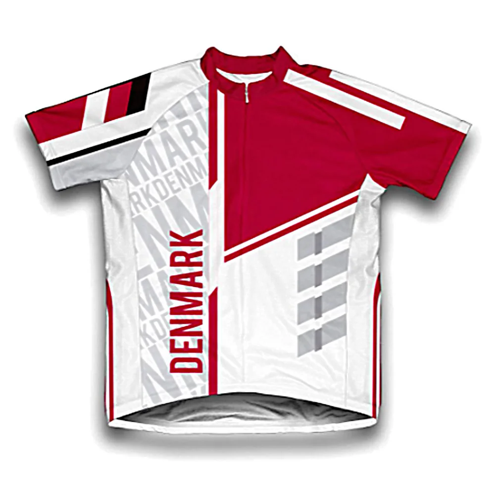 Classic Denmark Summer Men's Cycling Jersey Set Road Bicycle Shirt Downhill High Quality Pro Team Mountain Bike Clothing |