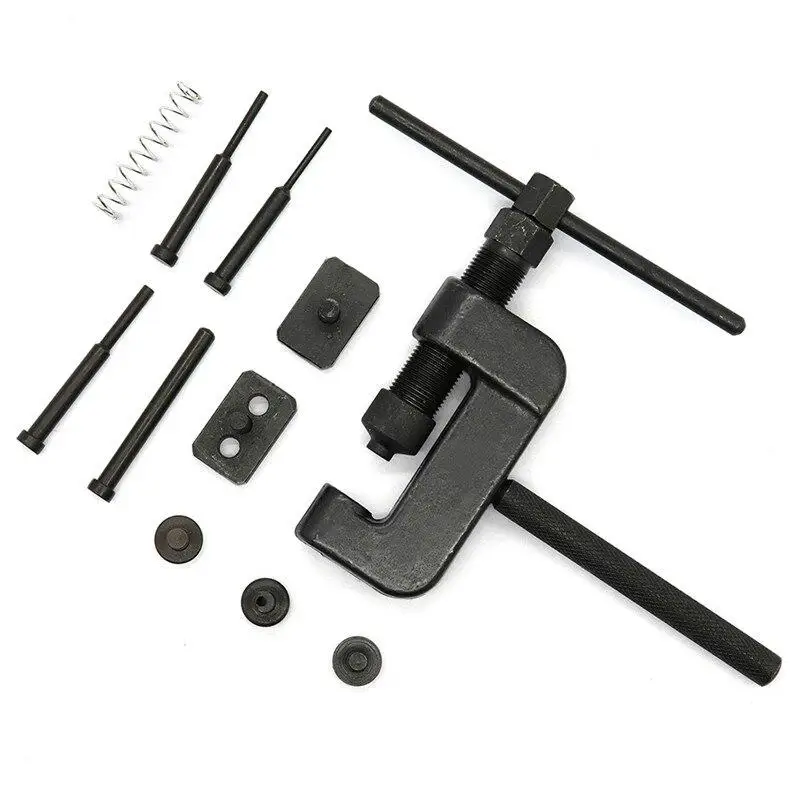 Набор инструментов для ремонта цепи мотоцикла разветвитель заклепка набор