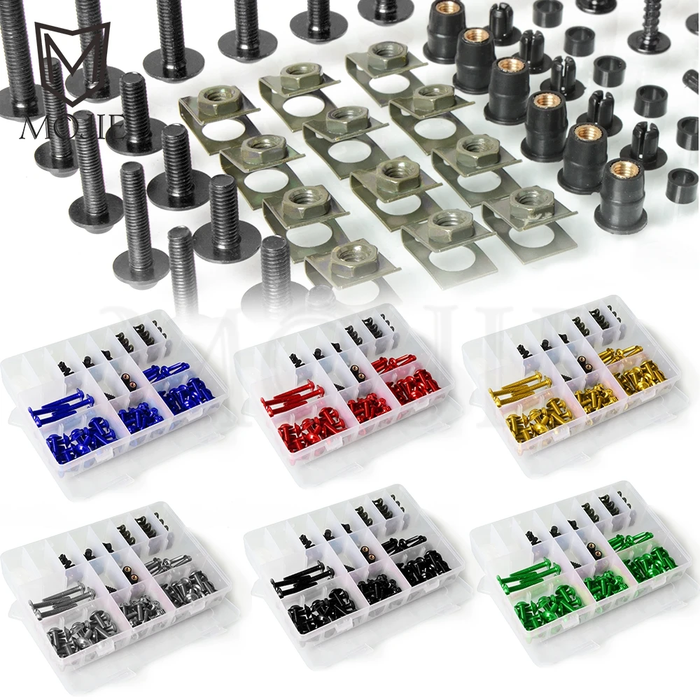 

Деталь мотоцикла обтекатель Пружинные винты болты для SUZUKI Quadsport Z400 LTZ400 RF 600R 900R RG 125F 500 RGV 250 RV 200 600 VanVan