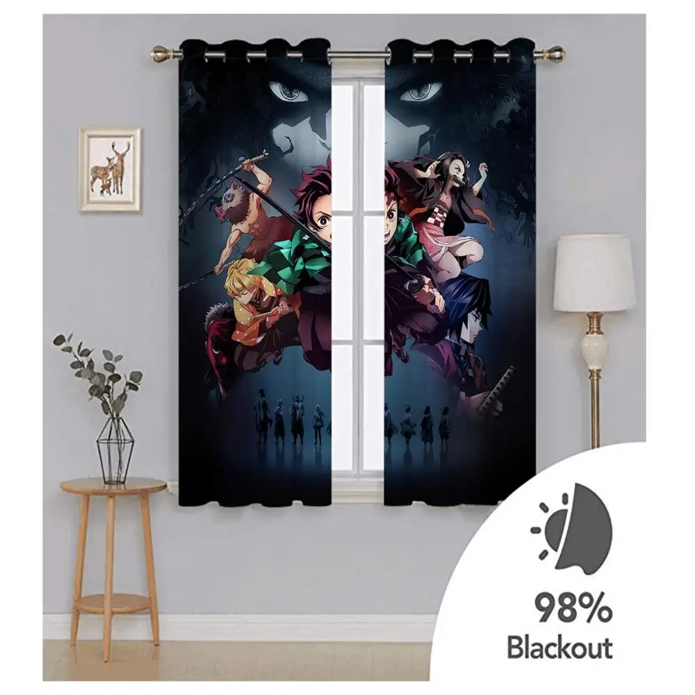 Занавеска плакат Цельный с мультяшным рисунком в стиле ретро художественные