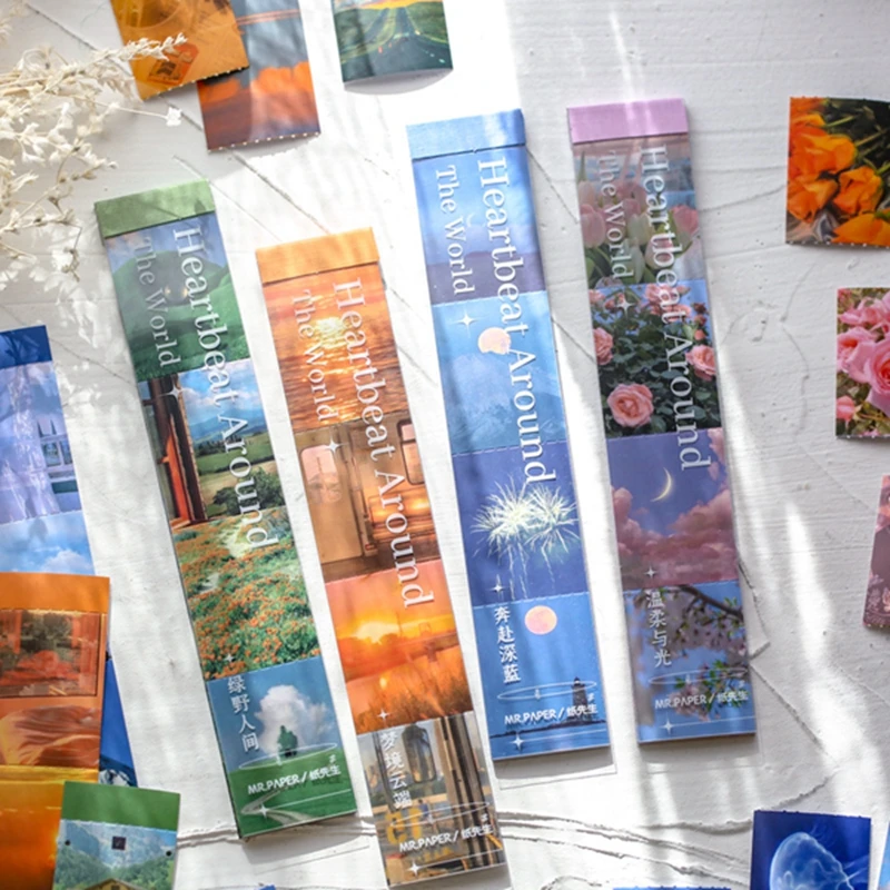 

60 шт./Лот, натуральные ароматические наклейки для скрапбукинга, винтажные серии, украшения для дневника, журнала, звездное небо, «сделай сам...