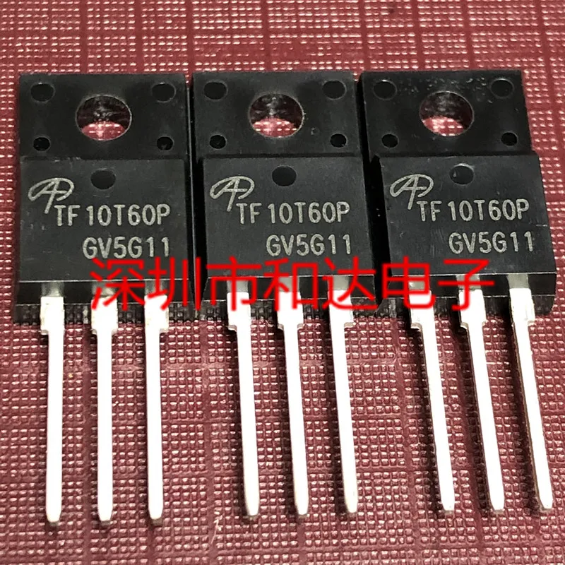 

5 шт. TF10T60P AOTF10T60P TO-220F 600V 10A